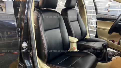Bọc ghế da Nappa ô tô Toyota Vios: Cao cấp, Form mẫu chuẩn, mẫu mới nhất